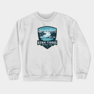 Kenai Fjords Alaska National Park Crewneck Sweatshirt